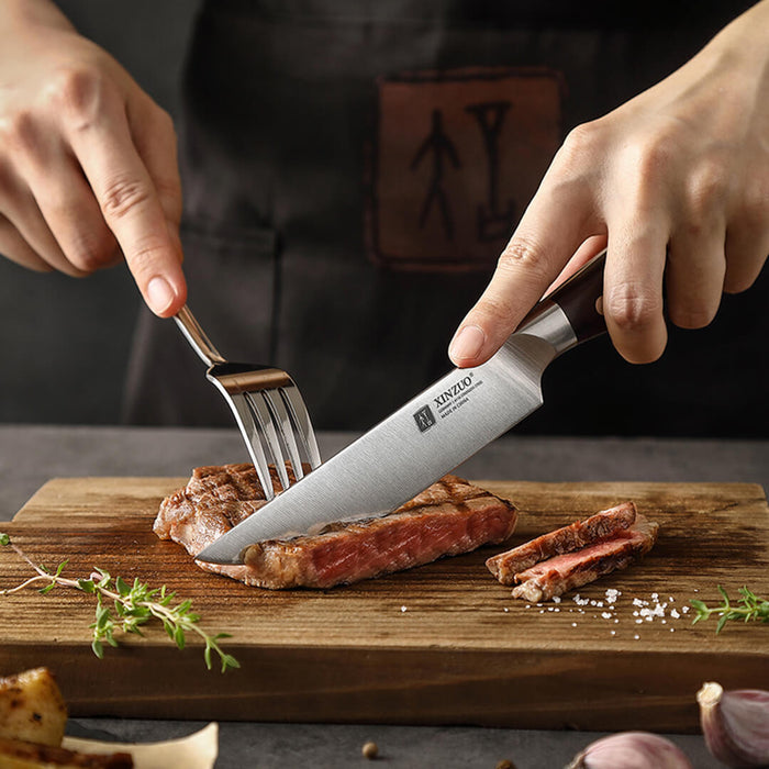 Xinzuo B35 German Stainless Steel Steak knife 4
