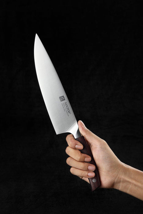 XINZUO 8'' Chef Knife German DIN 1.4116 Steel Kitchen Knives