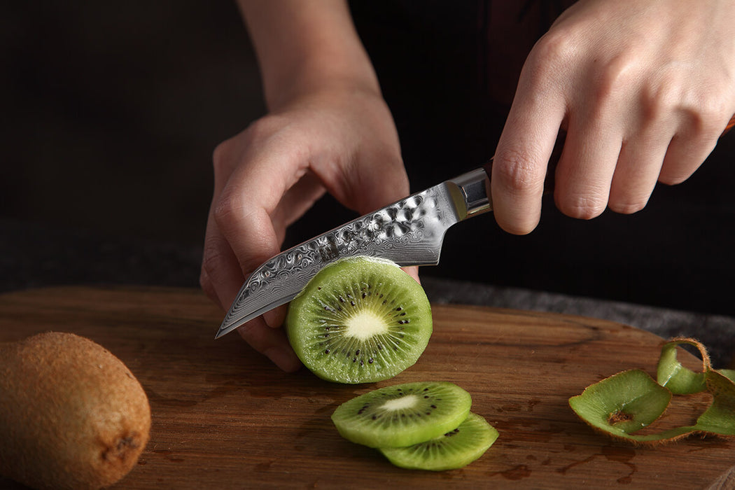 Xinzuo B9 Paring Knife Fruit Knife Damascus Steel 6