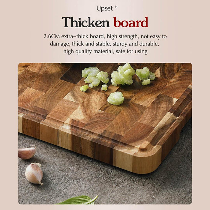 Xinzuo Cutting Board Brick End Grain 13.7 inches 12