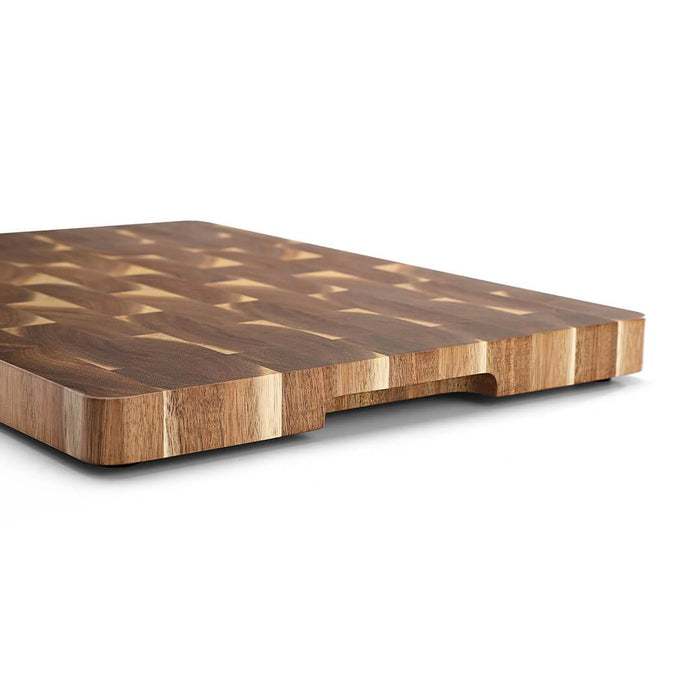 Xinzuo Cutting Board Brick End Grain Acacia Wood 15.7 inches 9