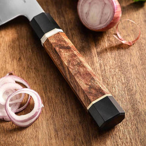 【なふ】 Xinzuo ZDP-189 Composite Steel Chef Knife with Black G10