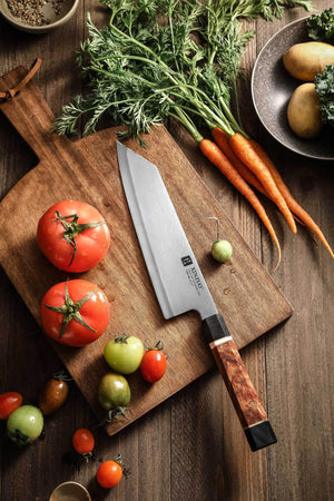 Xinzuo ZDP-189 Composite Steel Chef Knife with Black G10
