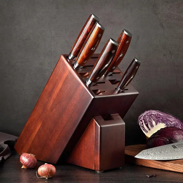 Xinzuo 10K 10 Slot Knife Block Without Knives Holds 8