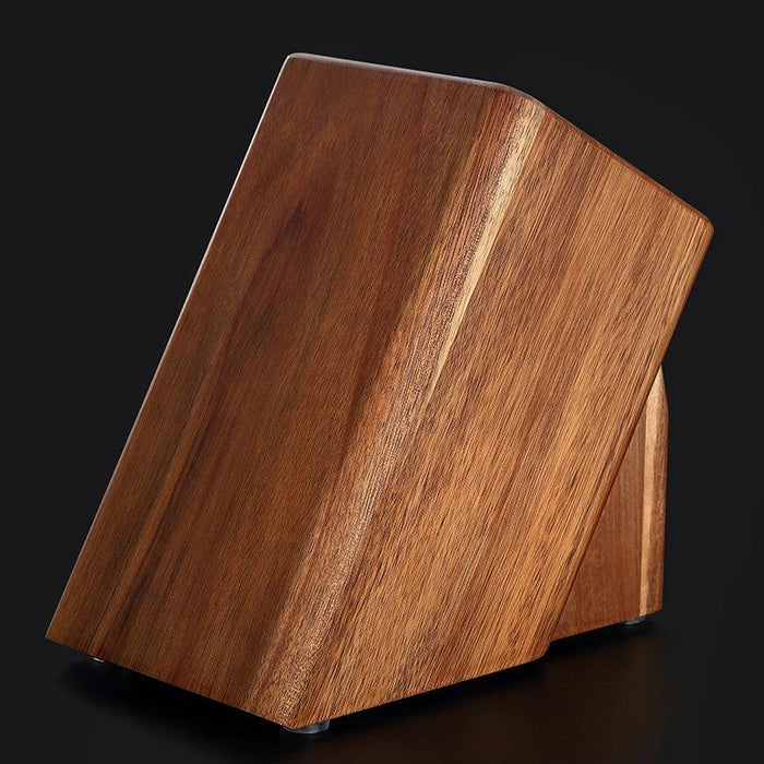 Xinzuo JA5 5 Slot Knife Block Without Knives - 2 Cleavers 2 Knives & Kitchen Shears