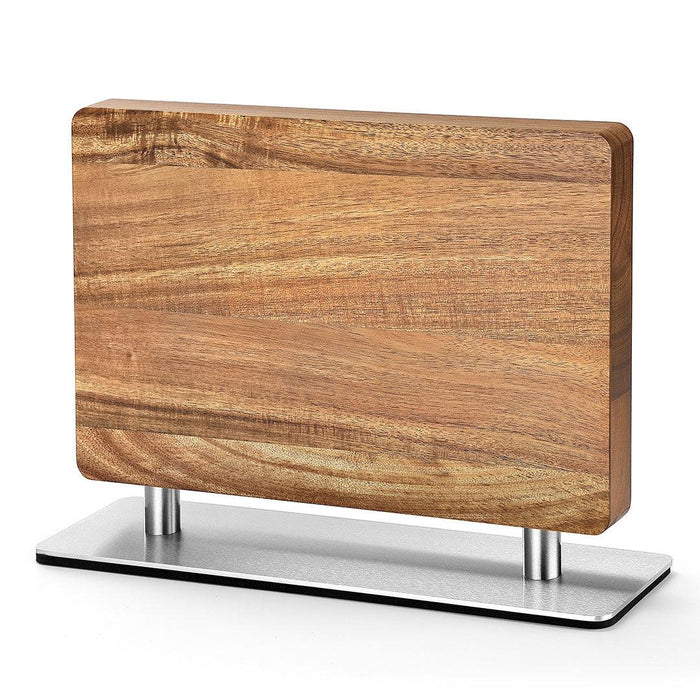 Xinzuo Acacia Magnetic Knife Holder-Knife Display Stand-Magnets Both sides