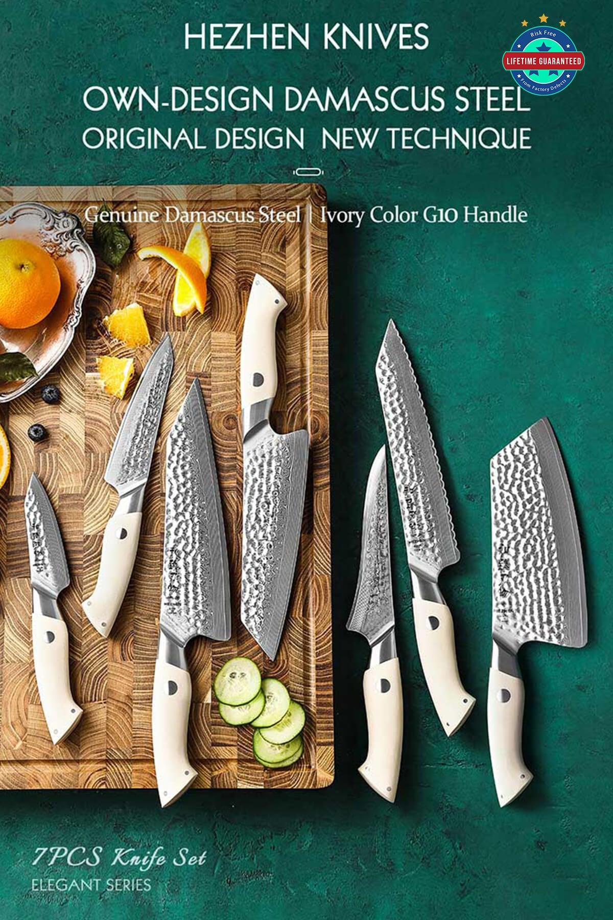 HEZHEN B38H Knife Set - Thumbnail 4