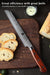 Xinzuo B9 Bread Kitchen Knife Japanese Style 67 Layers Damascus Steel Rosewood Handle - The Bamboo Guy