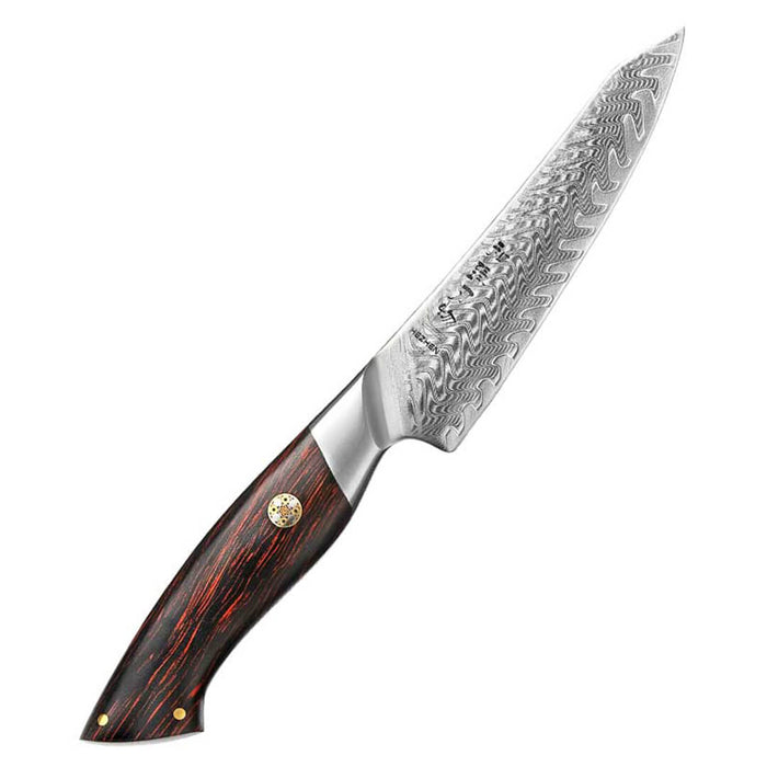 HEZHEN B38 73 Layer Damascus Utility Knife 8