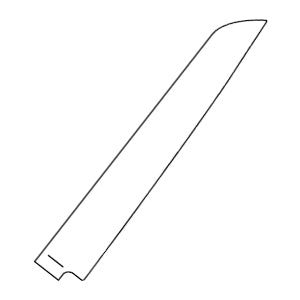 knife shape bread knife
