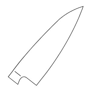 knife shape deba knife