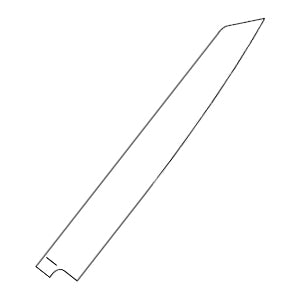 knife shape kiritsuke knife