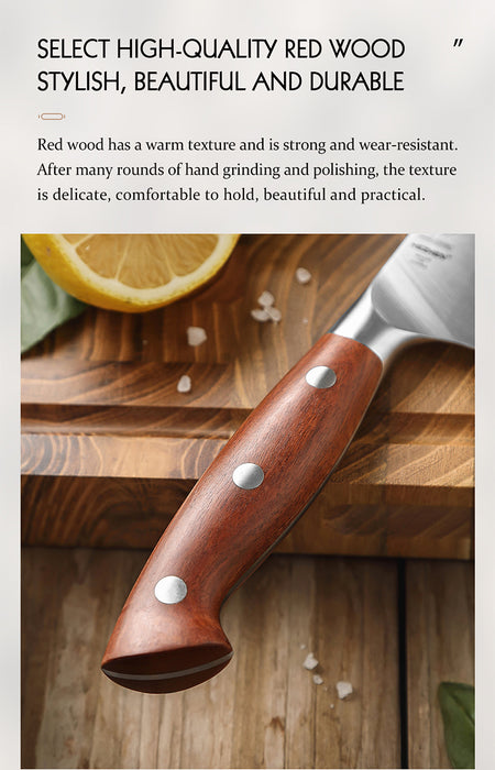 Xinzuo X02 Supreme Series 6" Cheese Knife German 1.4116 -x50crmov15 Steel - Full Tang Open Box
