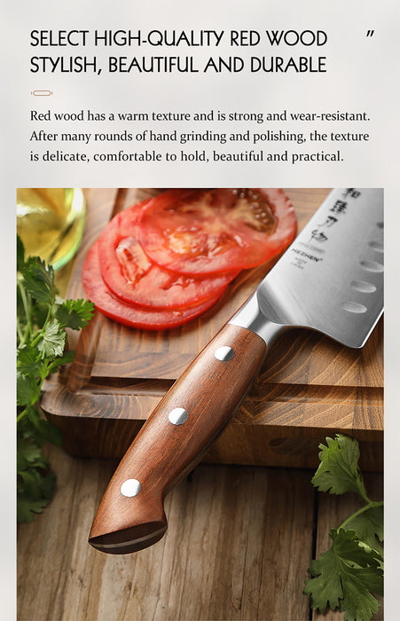 Xinzuo Supreme Series 6 Pcs Chef Knife Set - German 1.4116 -x50crmov15 Steel - Full Tang Blade