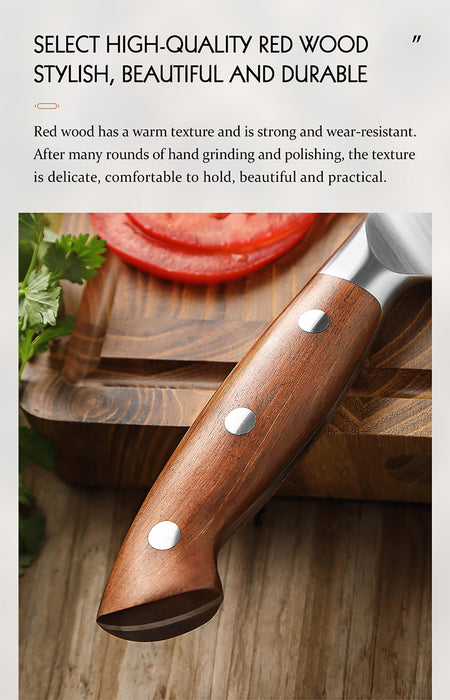 Xinzuo X02 Supreme Series 8" Meat Carving knife German 1.4116 -x50crmov15 Steel - Full Tang
