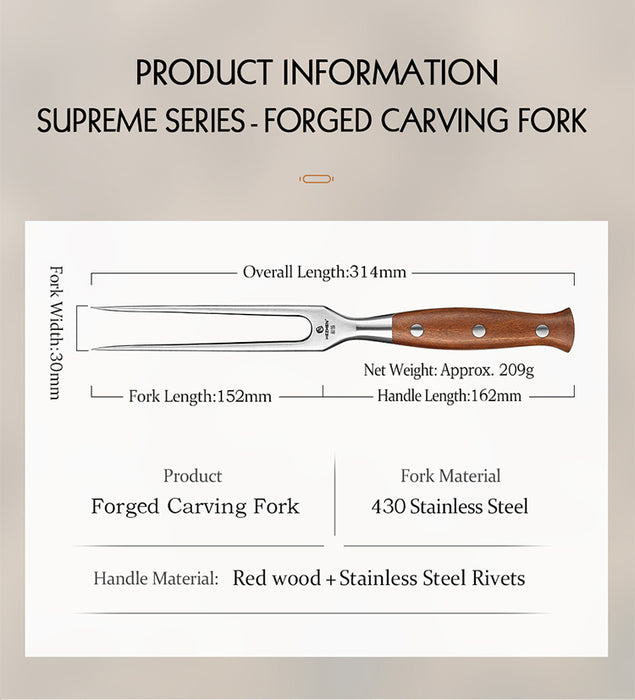 Xinzuo X02 Supreme Meat Fork - The Essential Tool for Safety and Control