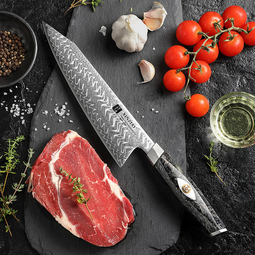Xinzuo X04 Chef Bohler M390 Steel 145-Layer Damascus M390 Knife