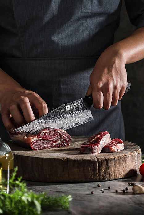 XINZUO X06 2 Pcs Damascus Steel Chef Knife Set