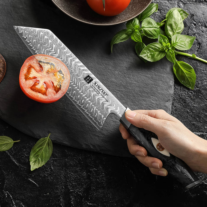 Xinzuo X04 Bunka Bohler M390 Steel 145-Layer Damascus M390 Knife