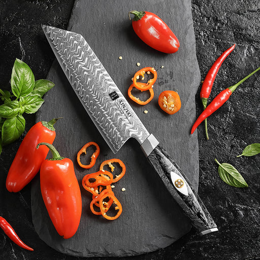 Xinzuo X04 Bunka Bohler M390 Steel 145-Layer Damascus M390 Knife