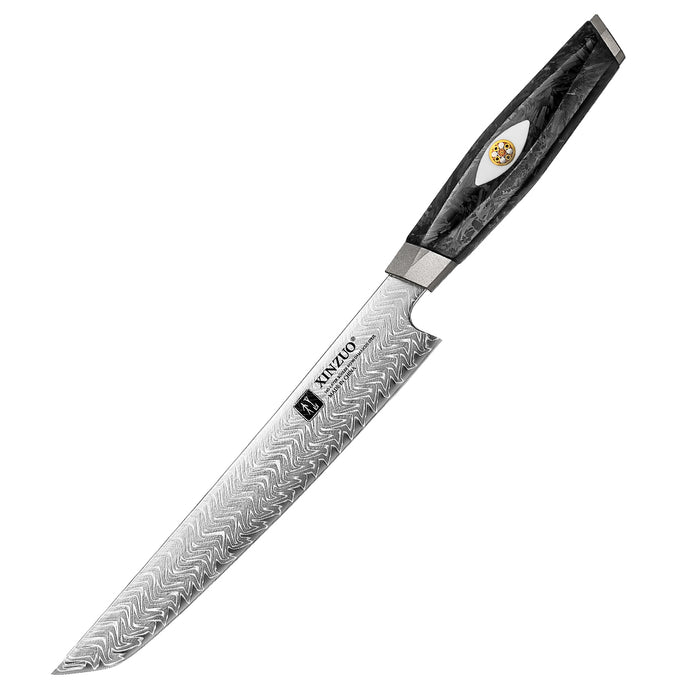 Xinzuo X04 Carving Bohler M390 Steel 145-Layer Damascus M390 Knife