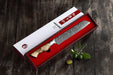 Hezhen B30 Forged Damascus Stainless Steel Kitchen Japanese style Bread Knife - The Bamboo Guy