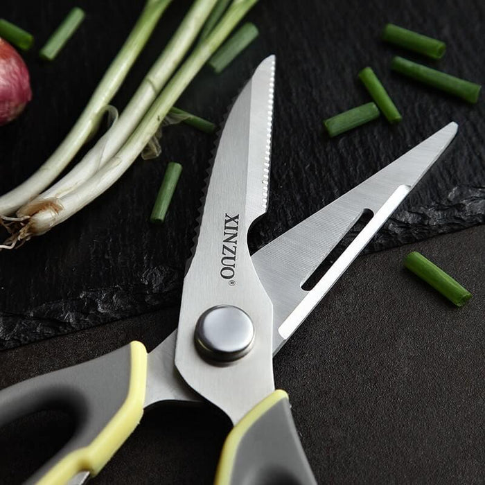 Xinzuo Multi-Functional Detachable Stainless Food Cooking Shears Kitchen Scissor - The Bamboo Guy