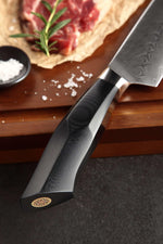 Xinzuo B32 Feng Japanese Style Carving Knife 67 Layer Damascus Steel Wickedly Sharp - The Bamboo Guy