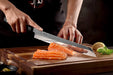 HEZHEN Kiritsuke Professional Handmade Japanese 110 layers Damascus Steel Sharp Kitchen Knife - The Bamboo Guy