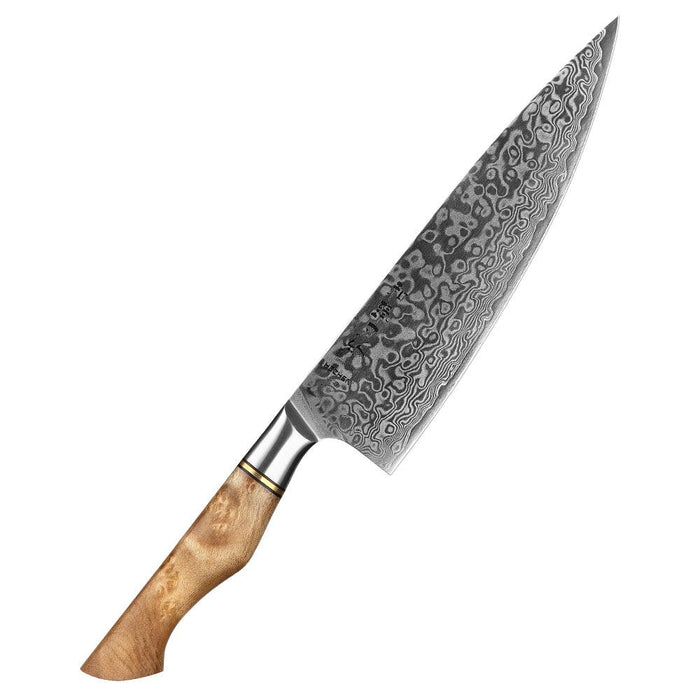 Hezhen B30 Forged Damascus Stainless Steel Kitchen Japanese style Chef Knife - The Bamboo Guy