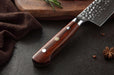 Xinzuo B9 Chef Knife Japanese Style 67 Layers Damascus Steel Rosewood Handle - The Bamboo Guy
