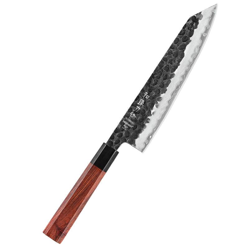 HEZHEN PM8S Damascus Forged Chef Knife Three-layer Composite Steel Stainless Steel