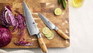 Xinzuo 2 Piece Set Japanese Damascus Stainless Steel Kitchen Chef Utility Knives - The Bamboo Guy