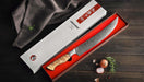 Hezhen B30 Forged Damascus Stainless Steel Kitchen Japanese style Carving Knife - The Bamboo Guy